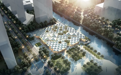 亚运村中轴线公共区抵离中心项目设计