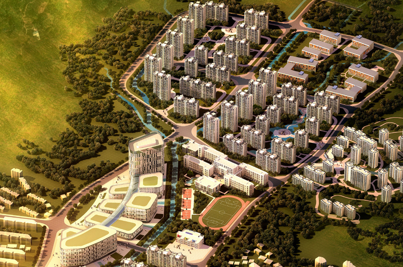 舟山市定海区小洋岙地块城市规划设计