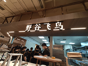 发光字