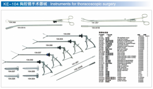 Instruments for THoracoscopic surgery