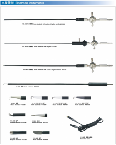 Electrode instruments