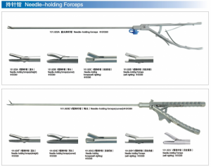 Needle-holding forceps