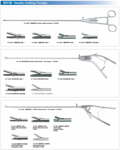 Needle-holding forceps
