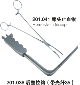 201.041 Hemostatic forceps and 201.036