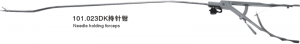 101.023DK Needle holding forceps