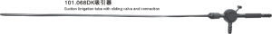 101.068DK Sution lirrigation tube with sliding valve and connection