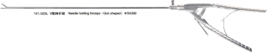 101.023L Needle-holding forceps