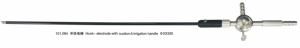 101.084 Hook-electrode width suction&irrigation handle