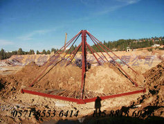 伞形堆载平台堆土实例