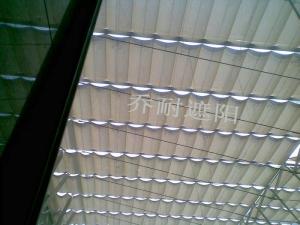 承接嘉兴红星美凯龙天顶遮阳工程，采用电动FCS遮阳技术