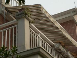 大华西溪遮阳篷实景2