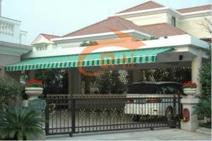 良渚万科别墅遮阳篷实景