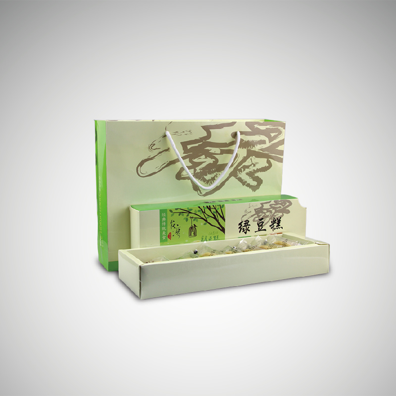 JK-126绿豆糕礼盒（两盒装）