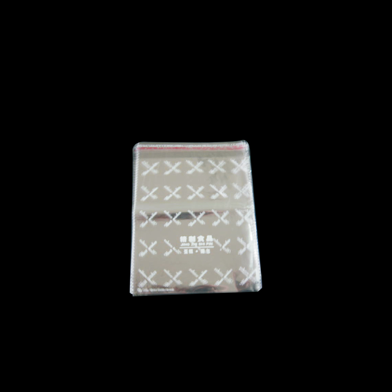 C108白英文自粘袋