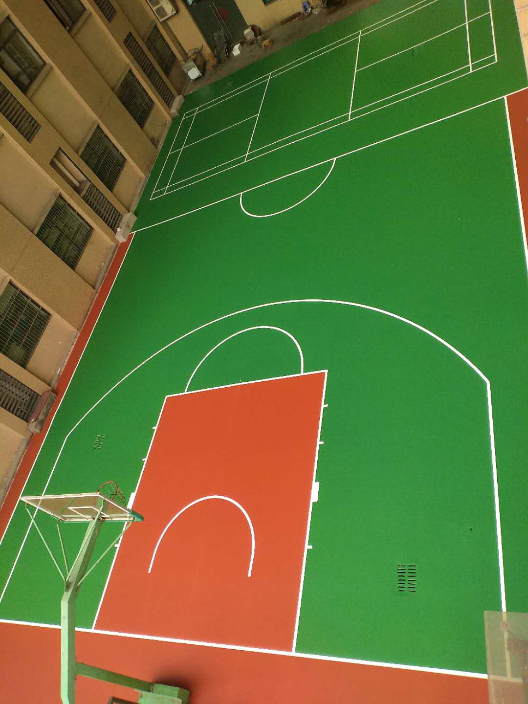 杭州大王椰智环装饰材料有限公司*篮球场