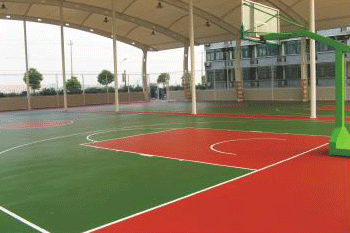 中国重汽杭州发动机厂-篮球场