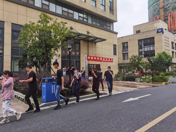 2020年开发区消防演练