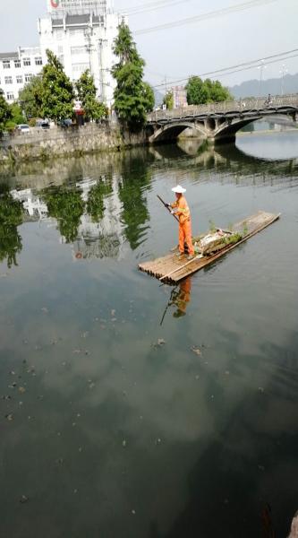 黄山黟县章河污水管道检测