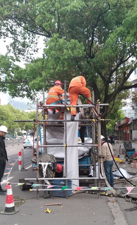 “污水零直排”创建四月项目