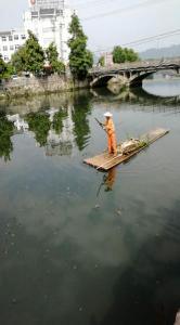黄山黟县章河污水管道检测