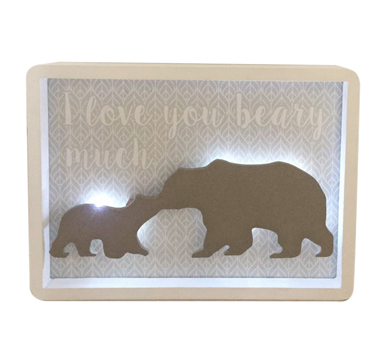 I Love You Beary Bear LED Light