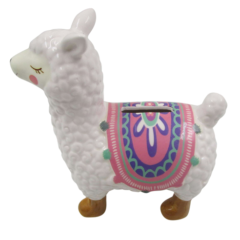 DHE041--LLAMA MONEY BOX