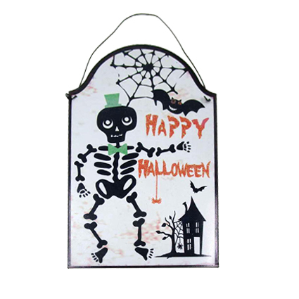 FA17378-1--halloween metal sign