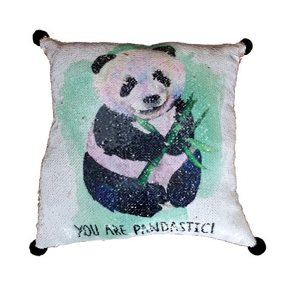 DF18070--panda cushion