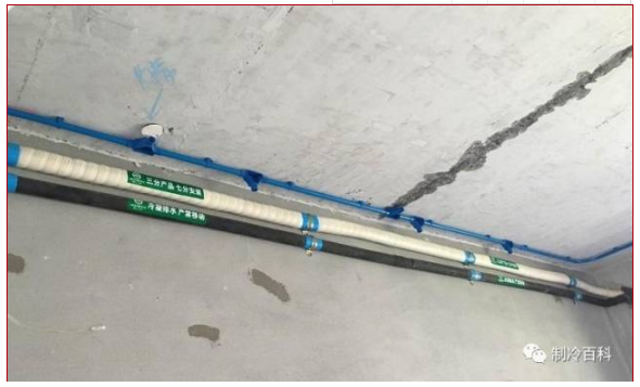中央空调安装冷凝水管