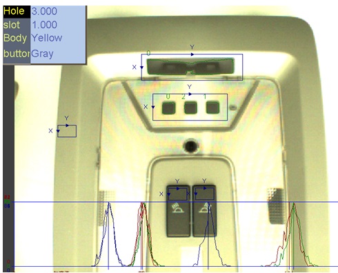 汽车顶灯机器视觉检测系统