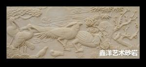 砂岩浮雕