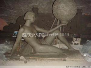 城市雕塑泥稿