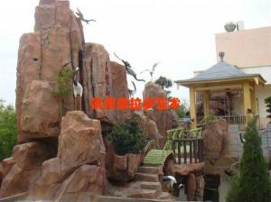 GRC假山仿真树