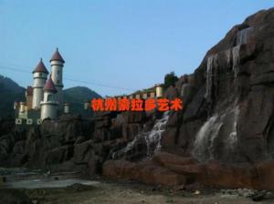 GRC假山仿真树