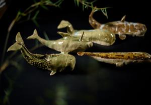 少儿陶艺手工作品