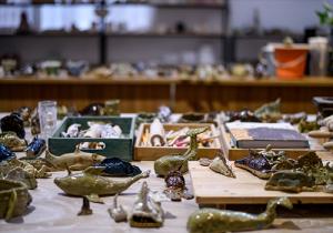 少儿陶艺手工作品