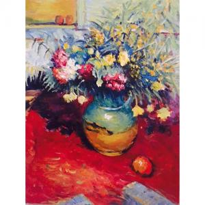 成人学员油画作品