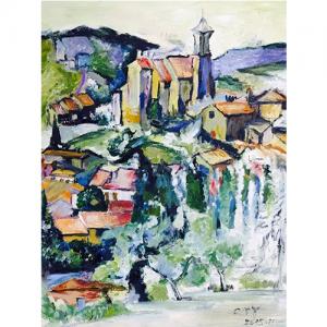 成人学员油画作品