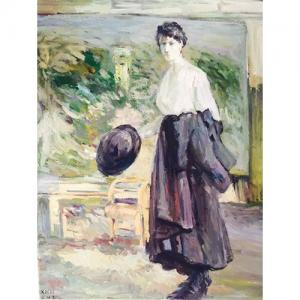 成人学员油画作品