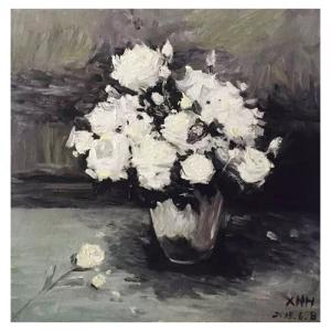 成人学员油画作品