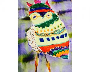 儿童创意美术作品