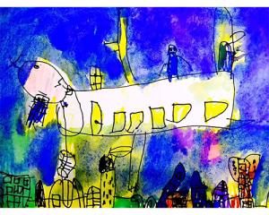 儿童创意美术作品