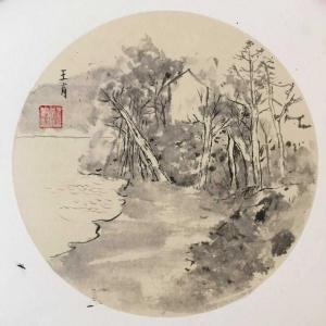 少儿国画书法作品