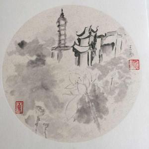 少儿国画书法作品