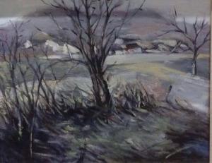 成人学员油画作品