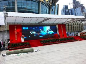 活动棚房和显示屏