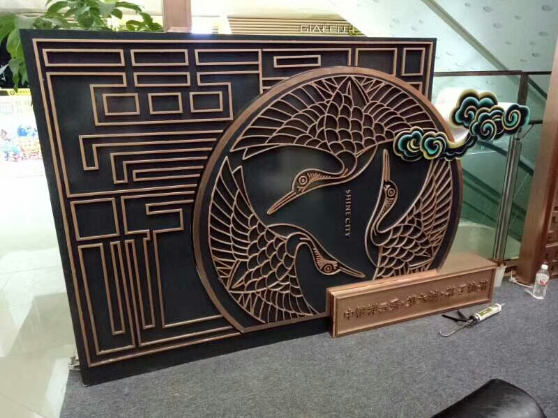 木工板雕刻油漆