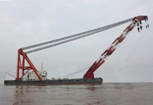 “海腾工8” 1200T自航起重船