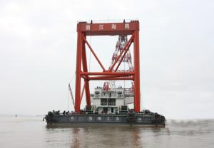 “海腾工8” 1200T自航起重船