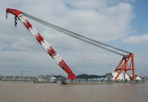 “海腾工8” 1200T自航起重船